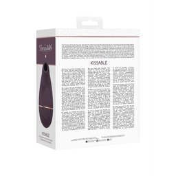 Irresistible by shots Kissable - Zuig Vibrator (8714273549341)