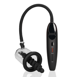 Ouch! by shots Automatische Oplaadbare Rosing Pomp - Zwart (8714273048479)