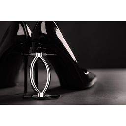 Ouch! by shots Verstelbare Pussy Clamp - Zilver (8714273048011)