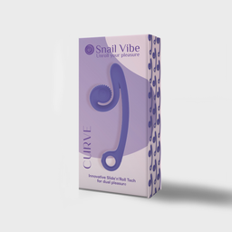 Snail vibe CURVE - Dual Stimulator - Purple (8720615764341)