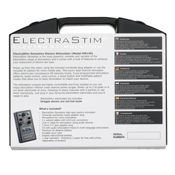Electrastim Sensavox - Stimulator Kit (609224030994)