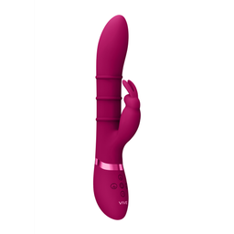 Vive by shots Sora - Up  Down Stimulerende Ringen, Vibrerende G-Spot Rabbit - Roze (8714273493217)