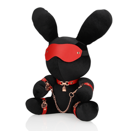 S-line by shots Konijnen Bondage - Velvet - Groot - Zwart (8714273055576)