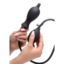 Xr brands Donker Inflator - Siliconen Inflatable Plug (848518033888)