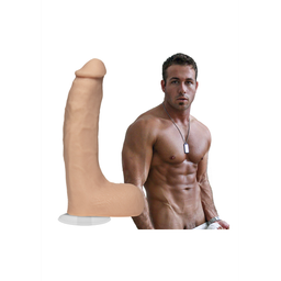 Doc johnson Chad White - Realistic ULTRASKYN Dildo - 8 / 20 cm (782421077853)