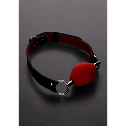 Steel by shots Ovale Siliconen Ball Gag (8714273535405)