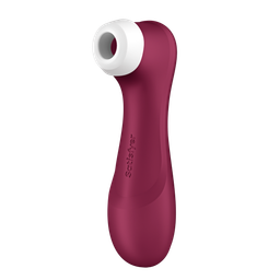 Satisfyer Pro 2 Generatie 3 - Double Air Pulse Vibrator - Liquid Air en Connect App - Wijnrood (4061504051840)