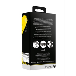 Ouch! by shots Hoofdharnas met Spider Gag en Neus Haken - Zwart (8714273051059)
