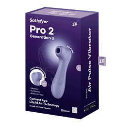 Satisfyer Pro 2 Generatie 3 - Double Air Pulse Vibrator - Liquid Air en Connect App - Lila (4061504051864)