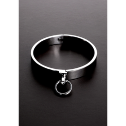 Steel by shots Stijlvolle Slave Collar met Edelstenen - US Maat 16 / EU Maat 44 (8714273783622)