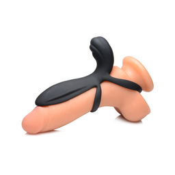 Xr brands Siliconen Vibrerende Penis Sleeve met Afstandsbediening (848518046277)