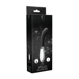 Luna by shots Apollo - Oplaadbare Vibrator - Zwart (8714273533494)