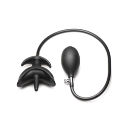 Xr brands Bad Buoy Anchor - Opblaasbare Siliconen Anale Plug - Zwart (848518052353)