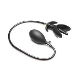 Xr brands Bad Buoy Anchor - Opblaasbare Siliconen Anale Plug - Zwart (848518052353)