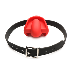 Xr brands Gag Order - Extreme Silicone Ball Gag - Rood (848518054548)
