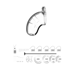 Mancage by shots Model 15 Chastity Cock Cage met Urethrale Sounding - 3.5 / 9 cm (8714273929211)