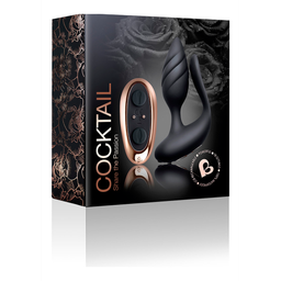 Rocks-off Cocktail Dual Motored - Butt Plug en Vibrator (811041014587)