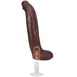 Doc johnson Brickzilla - Realistische ULTRASKYN Dildo - 13 / 33 cm - Chocolade (782421087159)