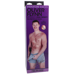 Doc johnson Oliver Flynn - Realistic ULTRASKYN Dildo - 10 / 25 cm - Vanilla (782421087074)