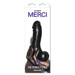 Doc johnson De Perfect Cock - 10.5 / 25 cm - Zwart (782421089900)