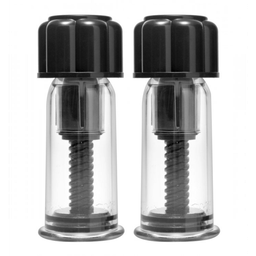 Xr brands Black Max - Krachtige Gedraaide Tepelpistons (848518013194)