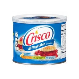 Crisco 12 Pack All-Vegetable Shortening - 16 oz / 453 gr (51500242506)