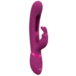 Vive by shots Mika - Triple Motor - Vibrerende Rabbit met Innovatieve G-Spot Flapper Stimulator - Roze (8714273051844)