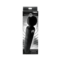 Xr brands Thunderstick - Premium Ultra Krachtige Oplaadbare Silicone Wand (848518032591)