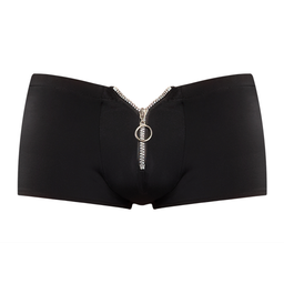 Male power Shorts met Rits - L/XL - Zwart (845830048682)