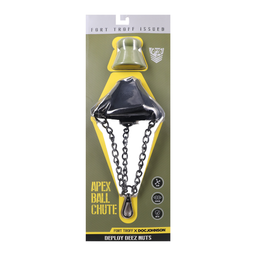 Doc johnson Apex Ball Chute - Zwart (782421090548)