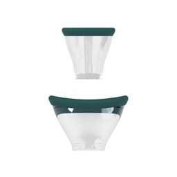 Pumped by shots Exquise - Oplaadbare Vulva- en Borstpomp - Bosgroen (8714273054869)