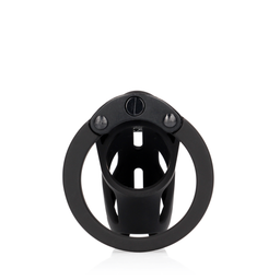 Mancage by shots Model 24 - Chastity Cage - 3.5'' / 9 cm - Zwart (8714273051240)