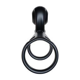 Snail vibe JOVI - Dual Couples Ring Stimulator - Zwart (8720615765713)