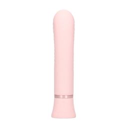 Loveline by shots Mystique - Geribbelde Konijnen Vibrator - Roze (8714273058485)