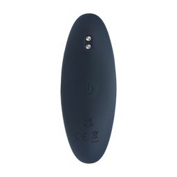 Levelz by shots Vibrerende Siliconen Prostaat Stimulator Anale Plug - M - Zwart (8714273067456)
