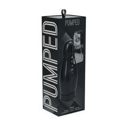 Pumped by shots Virtuo - Suction and Vibration Masturbator Pump with Phone Attachment - Gun Metal (8714273061393)