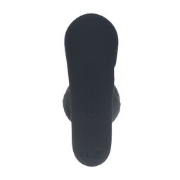 Levelz by shots Afstandsbediening Vibrerende Vloeibare Siliconen Anale Plug - Zwart (8714273067937)