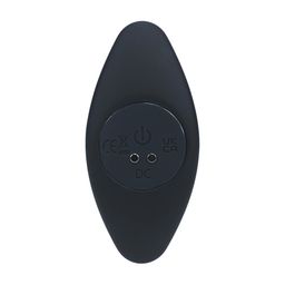 Levelz by shots Tri Bulb Vibrerende Siliconen Anale Plug - Zwart (8714273067555)
