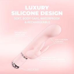 Loveline by shots Belle - Konijnen Vibrator - Roze (8714273058720)