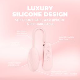 Loveline by shots Felicite - 10 functie Ei Vibe - Roze (8714273058584)