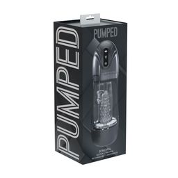 Pumped by shots SonicPull - Suction and Vibration Masturbator Pump - Multimedia Enhanced - Gun Metal (8714273061416)
