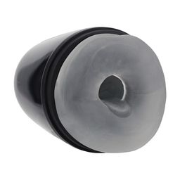Pumped by shots Pulsar - Negative Pressure Suction and Vibration Masturbator Pump - Gun Metal (8714273061461)