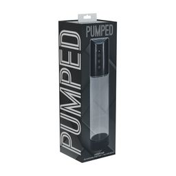 Pumped by shots HyperPump - Oplaadbare Penis Pomp - Gun Metal (8714273059482)