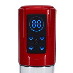 Pumped by shots MegaLift - Automatische Waterdichte Penis Pomp - Metallic Rood (8714273059536)