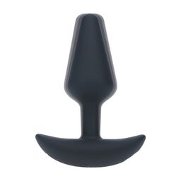 Levelz by shots Classic Vibrerende Siliconen Anale Plug - S - Zwart (8714273067395)