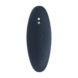 Levelz by shots Vibrerende Siliconen Prostaat Stimulator Anale Plug - S - Zwart (8714273067432)