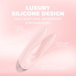 Loveline by shots Amour - Dual Motor Vibe - Roze (8714273058522)
