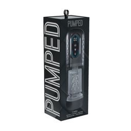 Pumped by shots Vortex - Suction Rotation and Thrusting Masturbator Pump - Gun Metal (8714273061379)