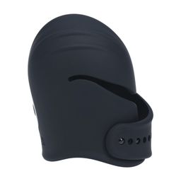 Levelz by shots Verstelbare Vibrerende Siliconen Penis Hoofd Stimulator - Zwart (8714273067579)