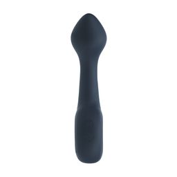 Levelz by shots Vibrerende Bulb Silicone Prostaat Massager met Lus - Zwart (8714273067371)